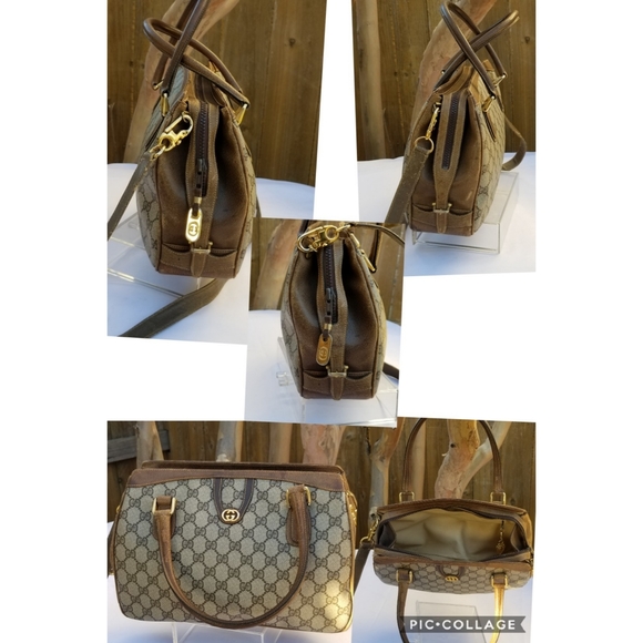 Vintage Gucci GG 3 way medium satchel - Picture 7 of 8